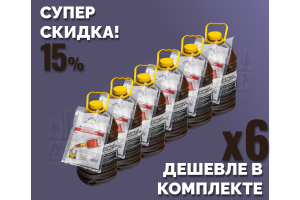 Комплект: Наборы для приготовления виски Домашняя Мануфактура “Американский бурбон”, 6 шт.