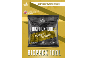 Спиртовые дрожжи Bragman "BigPack 100L", 260 г
