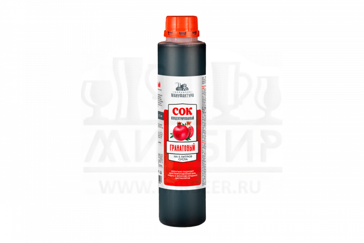 Концентрированный сок Домашняя Мануфактура "Гранатовый", 1 кг