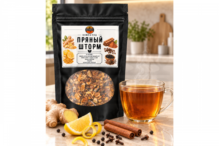 Компаунд «Пряный Шторм» 50г. букет вкусов
