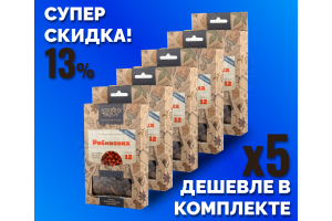 Комплект: Наборы Алхимии вкуса № 12 для приготовления настойки "Рябиновка", 65 г, 5 шт.